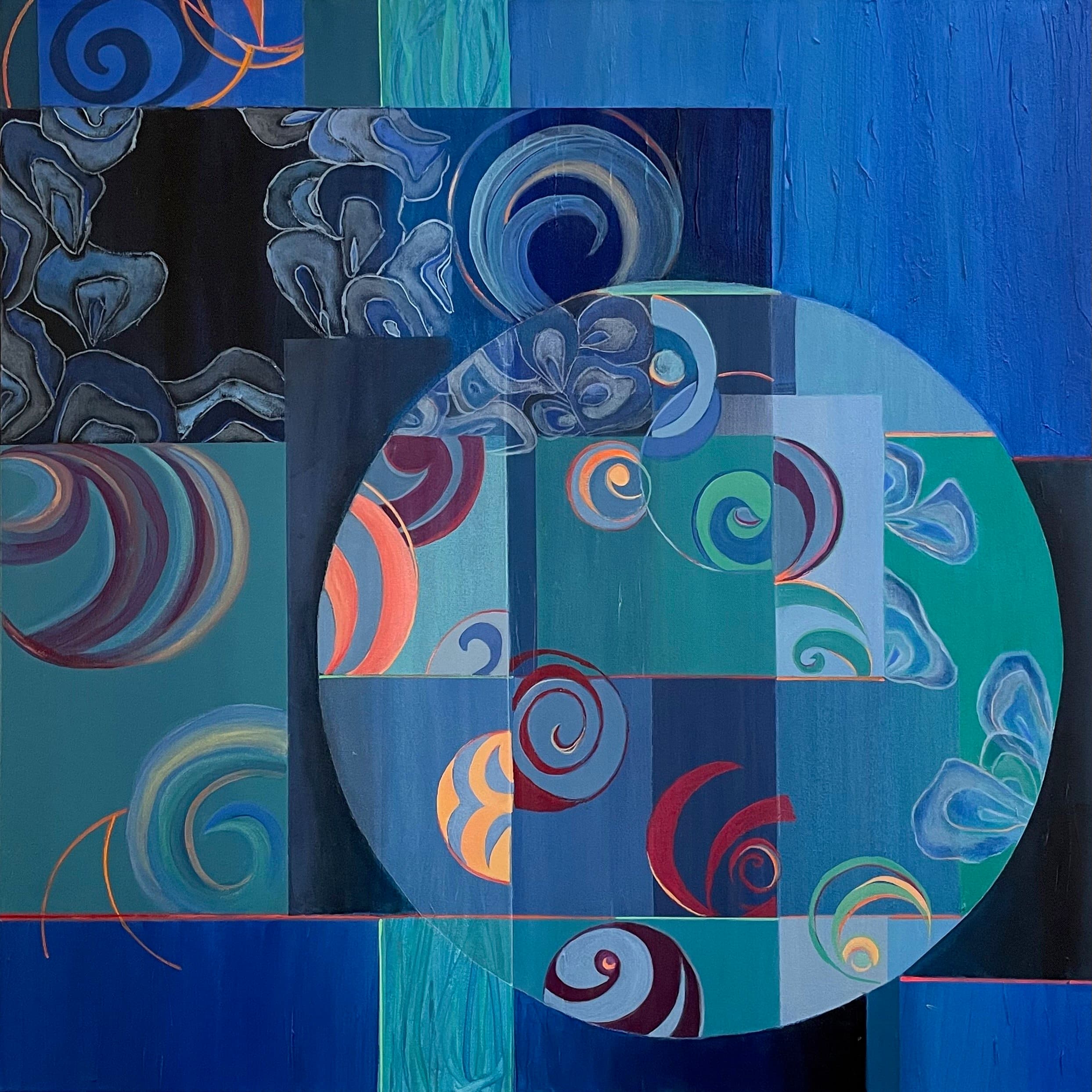 "Epiphany" exhibited at Los Angeles Art Association's "Glossary" show